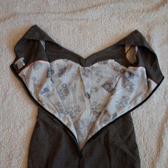 H&M Houndstooth Dress with Liner - Picture 5 of 5